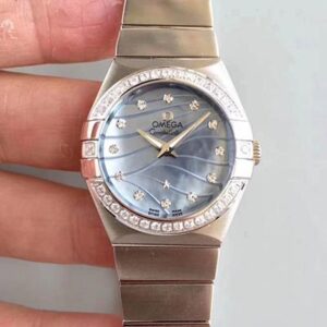 Replica Omega Constellation Ladies 123.15.24.60.55.006 Blue Dial watch