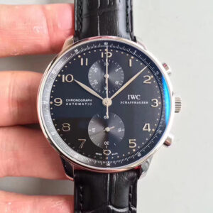 Replica IWC Portugieser Chronograph IW371447 ZF Factory Black Dial watch