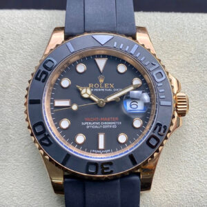 Replica Rolex Yacht-Master 40MM 116655 Noob Factory Black Dial watch