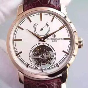 Replica Vacheron Constantin Patrimony Traditionnelle 14-Day Tourbillon 89000 White Dial watch