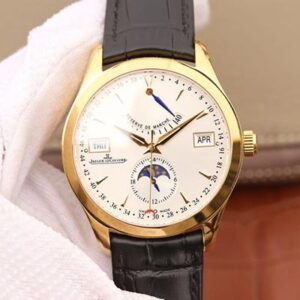 Replica Jaeger-LeCoultre Master Calendar Q151242A Yellow Gold Silver Dial watch
