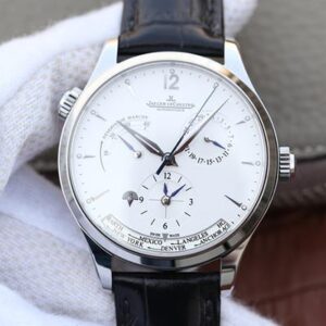 Replica Jaeger-LeCoultre Master Geographic Steel 1428421 Silver Dial watch