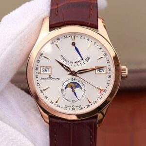 Replica Jaeger-LeCoultre Master Calendar Q151242A Rose Gold Silver Dial watch