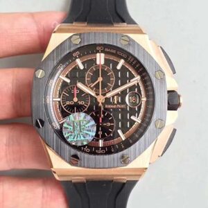 Replica Audemars Piguet Royal Oak Offshore 26401RO.OO.A002CA.01 JF Factory V2 Black Dial watch
