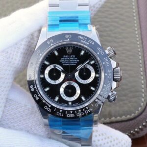 Replica Rolex Daytona Cosmograph 116500LN Noob Factory Black Dial watch