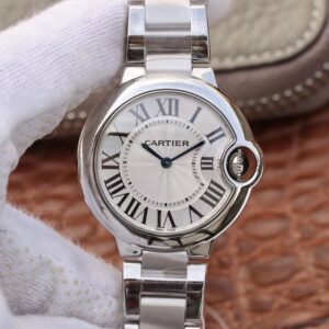 Replica Ballon Bleu De Cartier W6920084 V6 Factory Silver Dial watch