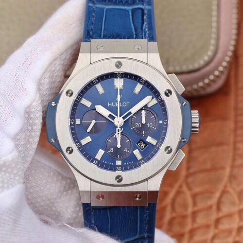 Replica Hublot Big Bang Classic Fusion Chronograph 301.SX.7170.LR V6 Factory Blue Dial watch