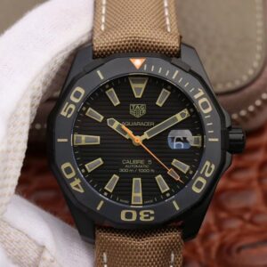 Replica TAG Heuer Aquaracer Quartz WAY108A.FT6141 V6 Factory Black PVD watch