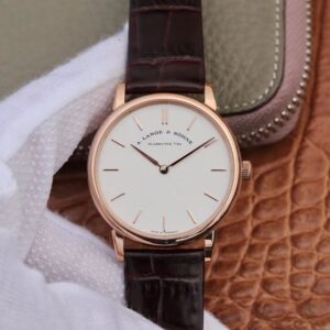 Replica A. Lange & Sohne Saxonia Thin 201.033 SV Factory Pink Gold watch