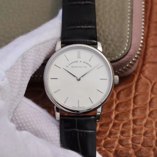 Replica A. Lange & Sohne Saxonia Thin 201.027 SV Factory White Gold watch