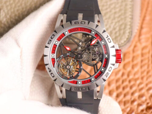 Replica Roger Dubuis Excalibur RDDBEX0622 JB Factory Red watch