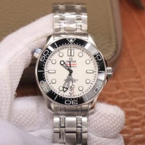 Replica Omega Seamaster Diver 210.30.42.20.04.001 VS Factory White Dial watch