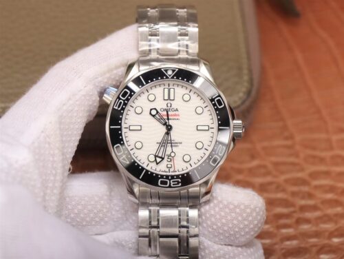Replica Omega Seamaster Diver 210.30.42.20.04.001 VS Factory White Dial watch