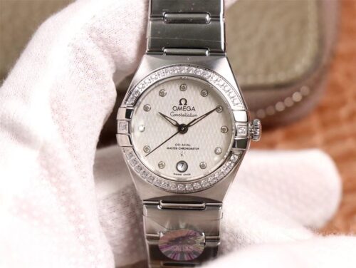 Replica Omega Constellation 131.15.29.20.52.001 3S Factory White Dial watch