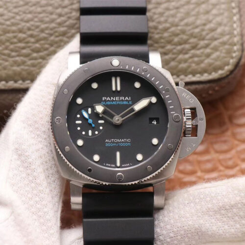 Replica Panerai Submersible PAM00683 VS Factory Black Dial watch