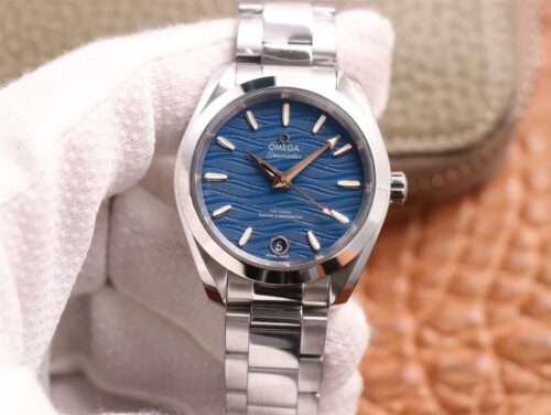 Replica Omega Seamaster Aqua Terra 150M Ladies 220.10.38.20.03.002 VS Factory Blue Dial watch