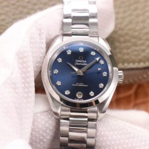 Replica Omega Seamaster Aqua Terra 150M Ladies 220.10.38.20.53.001 VS Factory Blue Dial watch