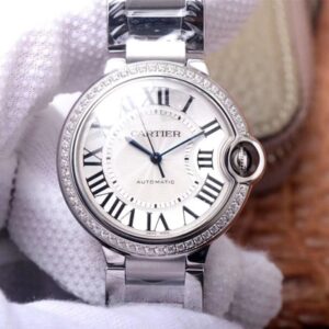 Replica Cartier Ballon Bleu W4BB0017 V6 Factory White Dial watch