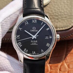 Replica Omega De Ville 431.13.41.21.01.001 VS Factory Black Dial watch