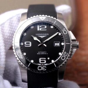 Replica Longines Concas L3.781.4.56.9 ZF Factory Black Dial watch