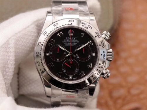 Replica Rolex Daytona Cosmograph 116509-78599 Noob Factory Black Dial watch
