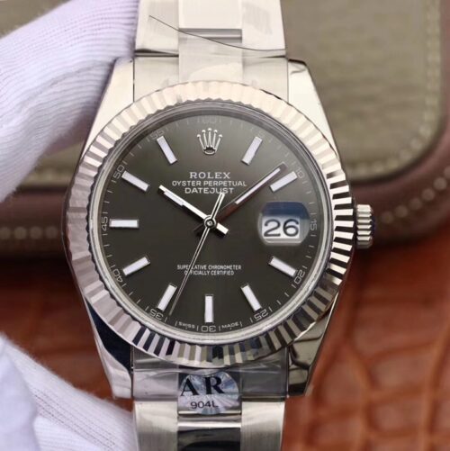 Replica Rolex Datejust 126334 AR Factory Black Dial watch