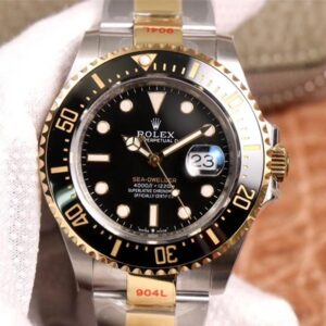 Replica Rolex Sea Dweller M126603 V3 GM Factory Rose Gold Black Dial watch