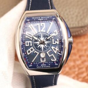Replica Franck Muller Men's Collection V45 SC DT AC BL Yachting ZF Factory Blue Dial watch