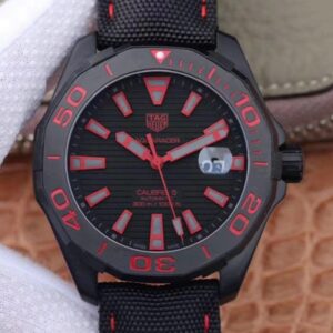 Replica Tag Heuer Aquaracer WAY208C.RHZ4937 V6 Factory Black Dial watch