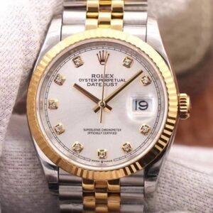 Replica Rolex Datejust 126233 EW Factory White Dial watch