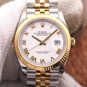 Replica Rolex Datejust M126233-0029 EW Factory White Dial watch