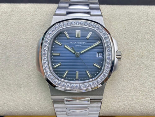 Replica Patek Philippe Nautilus 5713/1G-010 PPF Factory V4 Blue Dial watch
