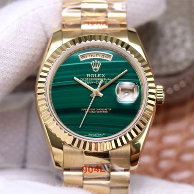 Replica Rolex Day Date President 18238 Malachite Green Dial watch