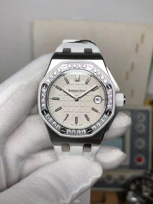 Replica Audemars Piguet Royal Oak Offshore 67540SK.ZZ.A010CA.01 White Dial watch