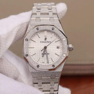 Replica Audemars Piguet Royal Oak 15454BC.GG.1259BC.01 JH Factory Silver Dial watch