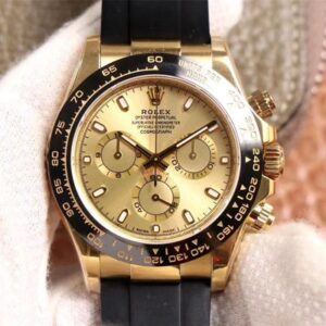 Replica Rolex Daytona M116518LN-0042 Noob Factory Champagne Dial watch