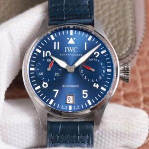 Replica IWC Big Pilot IW501008 Boutique London Edition ZF Factory Blue Dial watch