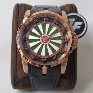 Replica Roger Dubuis Excalibur RDDBEX0398 Knights of the Round Table II ZF Factory Rose Gold watch