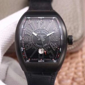 Replica Franck Muller Vanguard V 45 SC DT TT NR BR TT ZF Factory Black Dial watch
