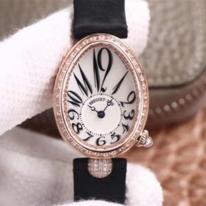Replica Breguet Reine De Naples 8928BR/5W/844 DD0D ZF Factory Rose Gold Diamond watch