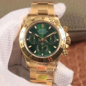 Replica Rolex Daytona M116508-0013 Noob Factory Green Dial watch