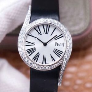 Replica Piaget Limelight Gala Quartz Watch G0A42150 ZF Factory White Gold Diamond watch