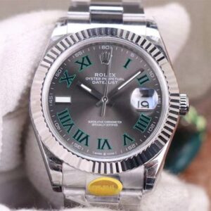 Replica Rolex Datejust M126334-0021 TW Factory Gray Dial watch