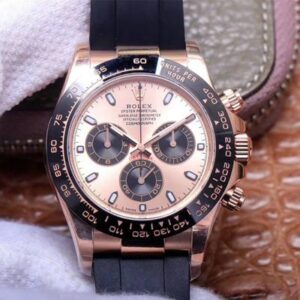 Replica Rolex Daytona M116515LN-0021 Noob Factory Pink Dial watch