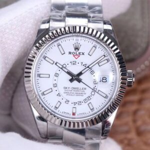 Replica Rolex Sky Dweller M326934-0001 Noob Factory White Dial watch