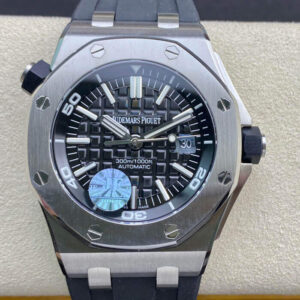 Replica Audemars Piguet Royal Oak Offshore 15703 JF Factory V10 Black Dial watch