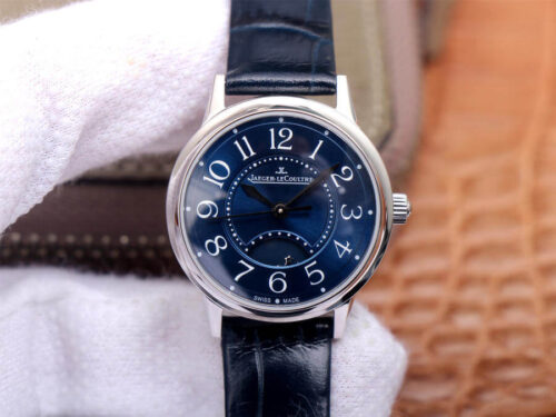 Replica Jaeger LeCoultre Rendez Vous 3468480 MG Factory Blue Dial watch