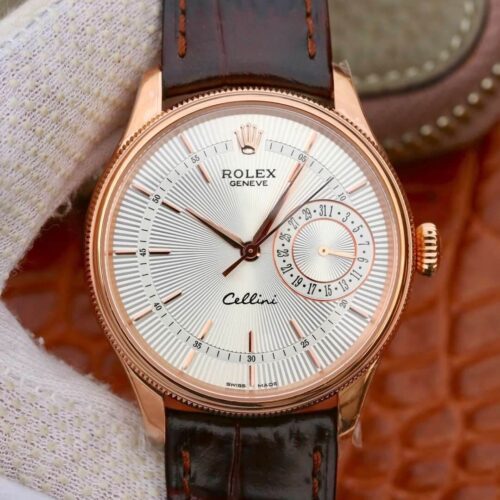 Replica Rolex Celini Date M50515-0008 MKS Factory Silver Dial watch