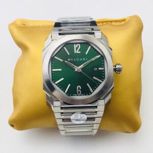 Replica Bvlgari OCTO SOLOTEMPO 101963 BGOP41BGLD BV Factory Green Dial watch