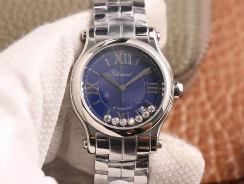 Replica Chopard Happy Sport 278559-3009 YF Factory Blue Dial watch